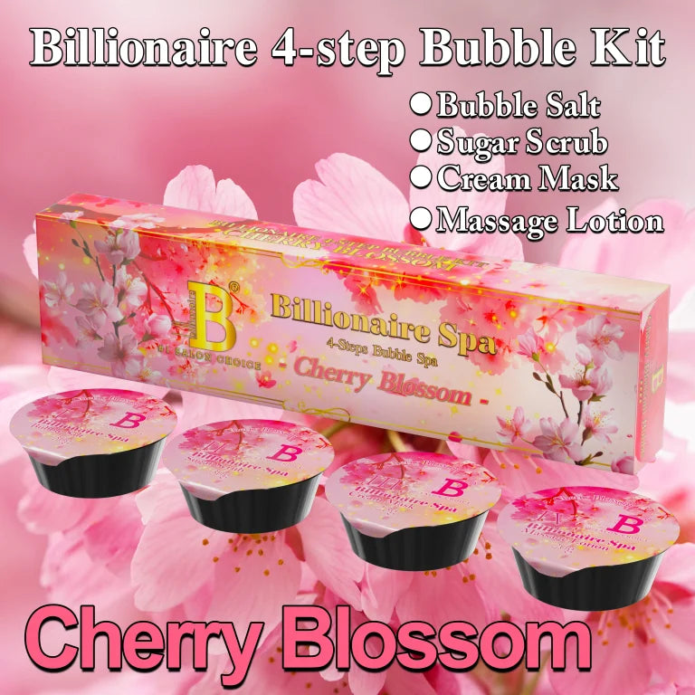 Billionaire Spa - 4 Steps Luxury Bubble Spa
