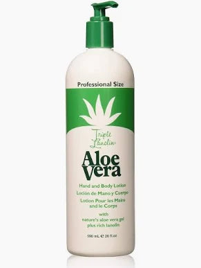 Triple Lanolin Moisturizing Lotion – 20 fl oz & 128 fl oz – Choose Mango Vera or Aloe Vera