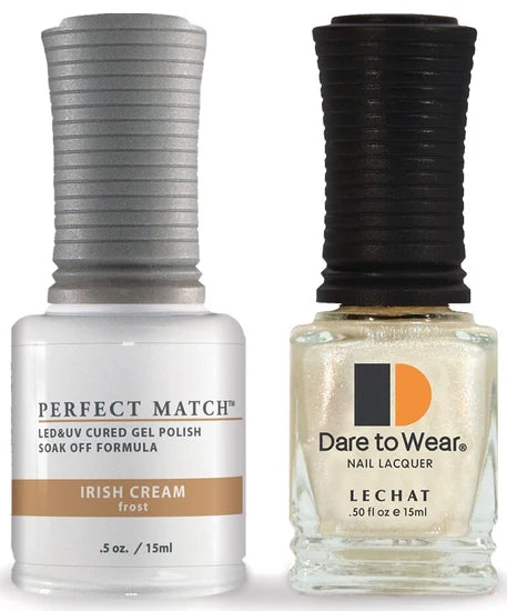 LeChat Perfect Match Gel Polish & Nail Lacquer Duo – Choose Your Shade, 0.5 fl oz (15 mL)