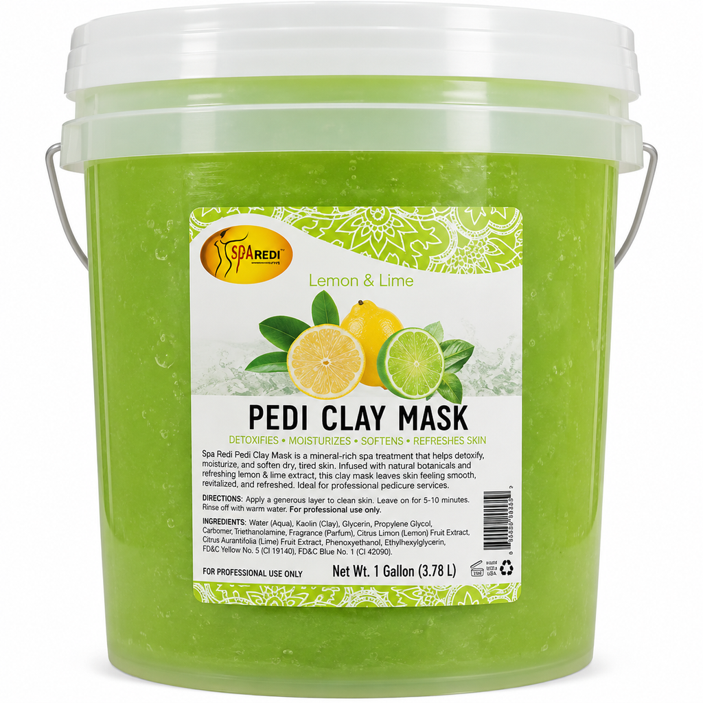 Spa Redi Pedi & JAS Clay Mask – 1 Gallon & 5 Gallon – Choose Your Fragrance & Size