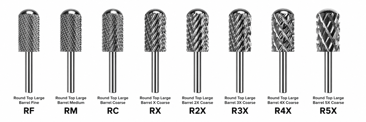 Professional Nail Drill Bits – Choose Your Style & Grit