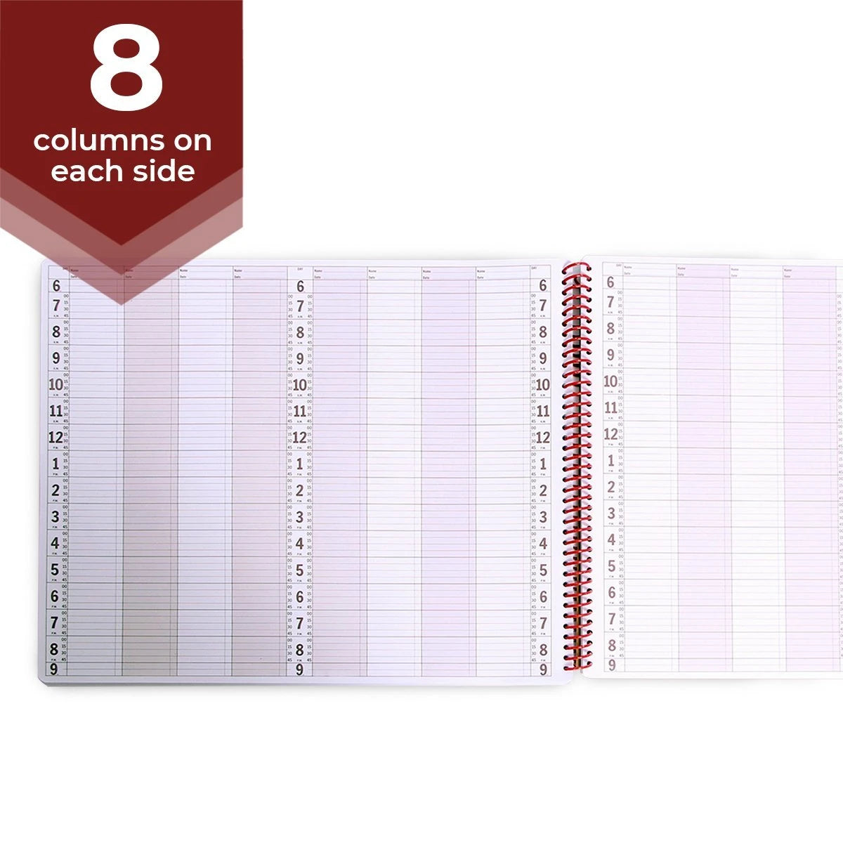 Professional Appointment Book – 2, 4 & 8 Column