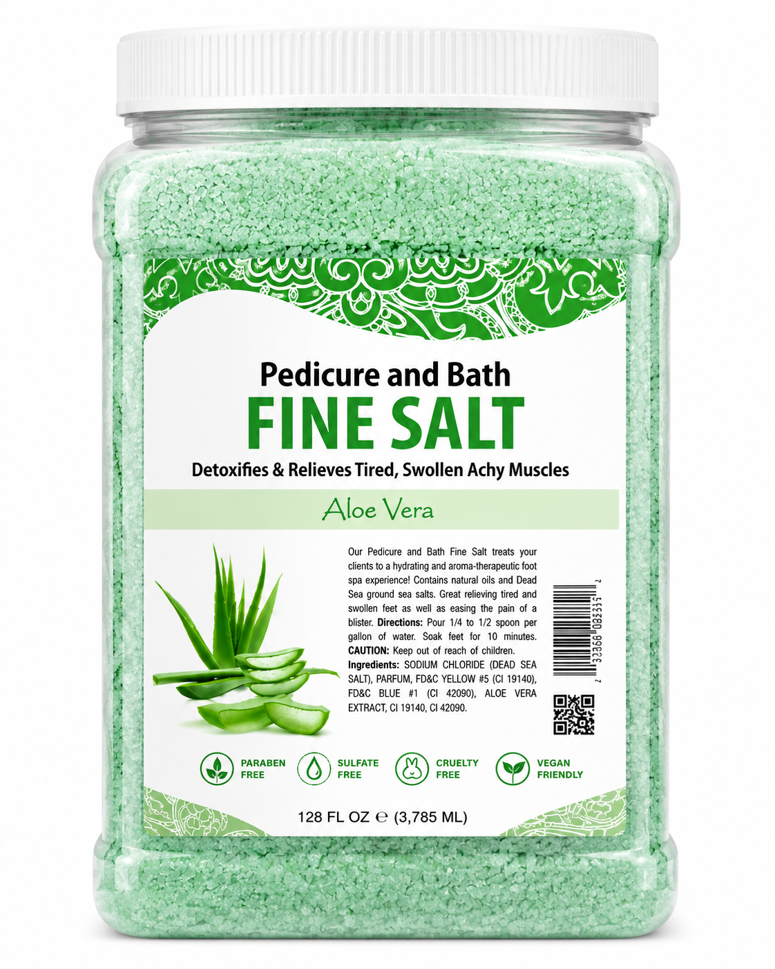 Spa Redi Pedi Bath Fine Salt – 1 Gallon & 5 Gallon – Choose Your Fragrance & Size