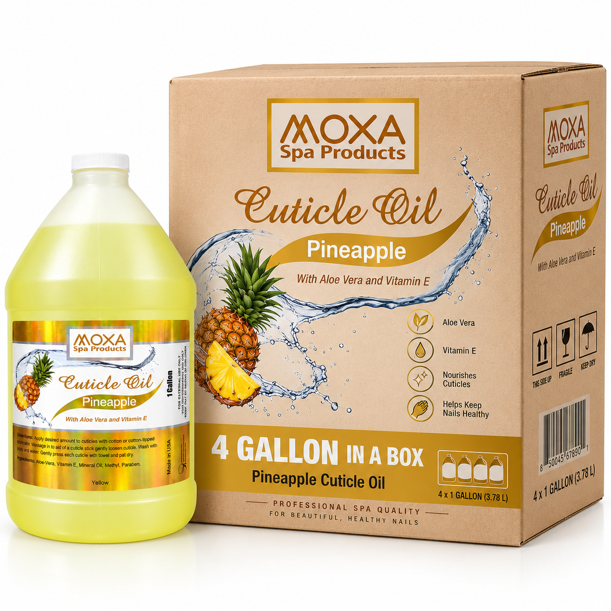 Professional Cuticle Oil – 8 oz, 16 oz & 1 Gallon