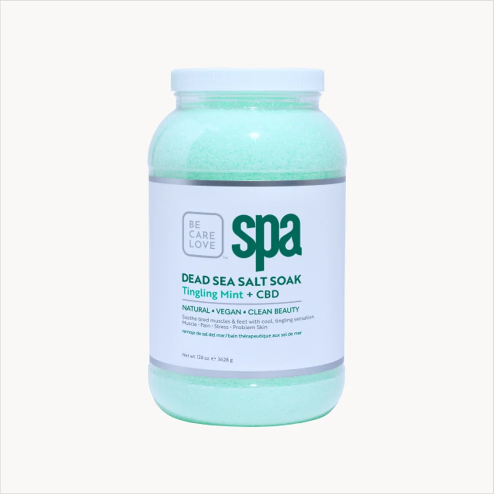 BCL SPA Dead Sea Salt Soak – Professional Spa & Pedicure Treatment 64 oz & 128 oz