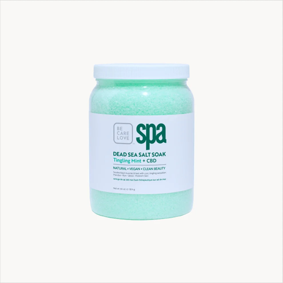 BCL SPA Dead Sea Salt Soak – Professional Spa & Pedicure Treatment 64 oz & 128 oz
