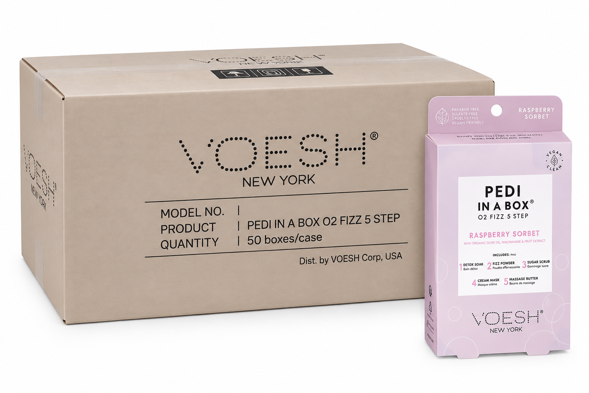 Voesh - Pedi in a Box - O2 Fizz 5 Steps