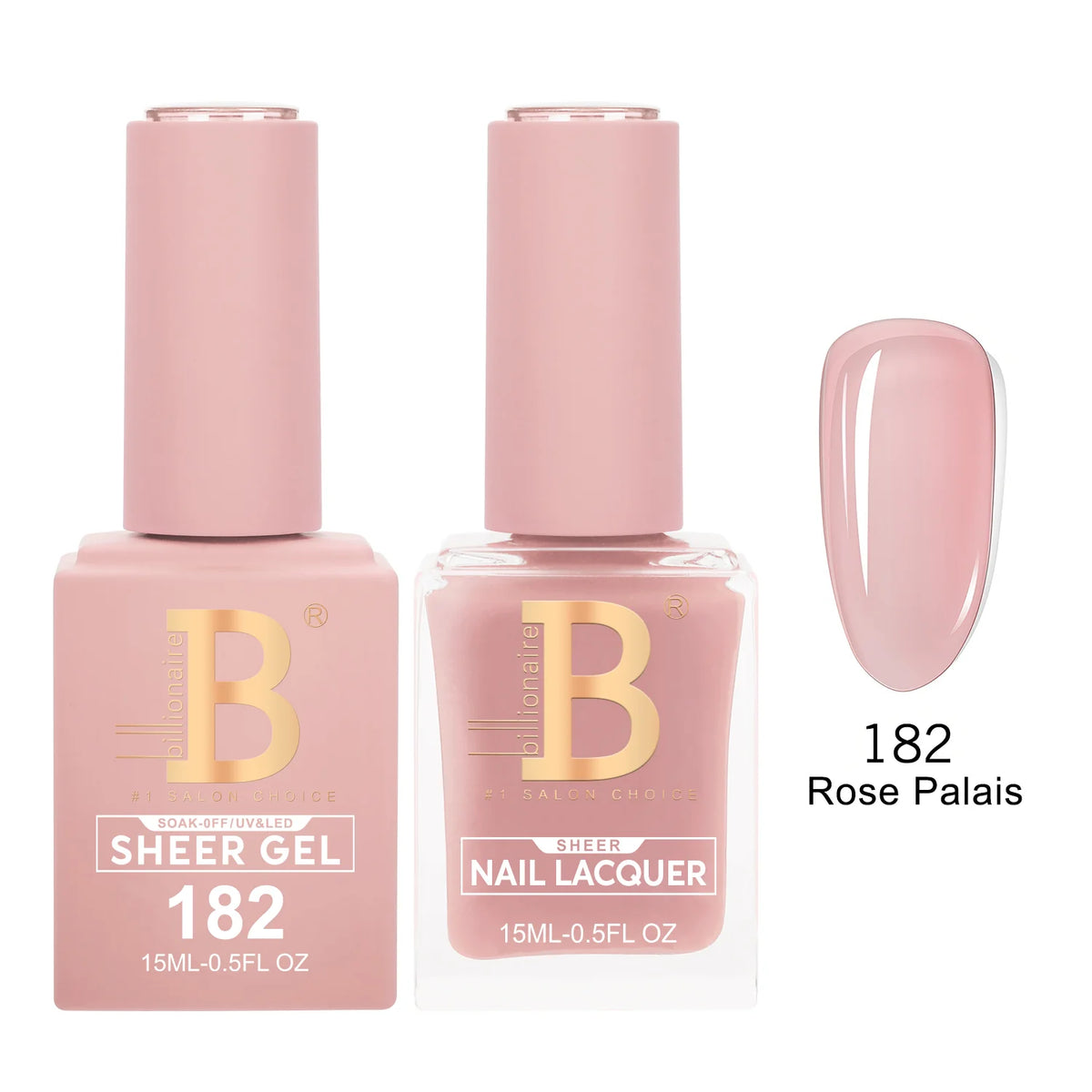 Billionaire Imperial Gel Polish & Nail Lacquer Duo – Choose Your Shade
