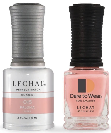 LeChat Perfect Match Gel Polish & Nail Lacquer Duo – Choose Your Shade, 0.5 fl oz (15 mL)