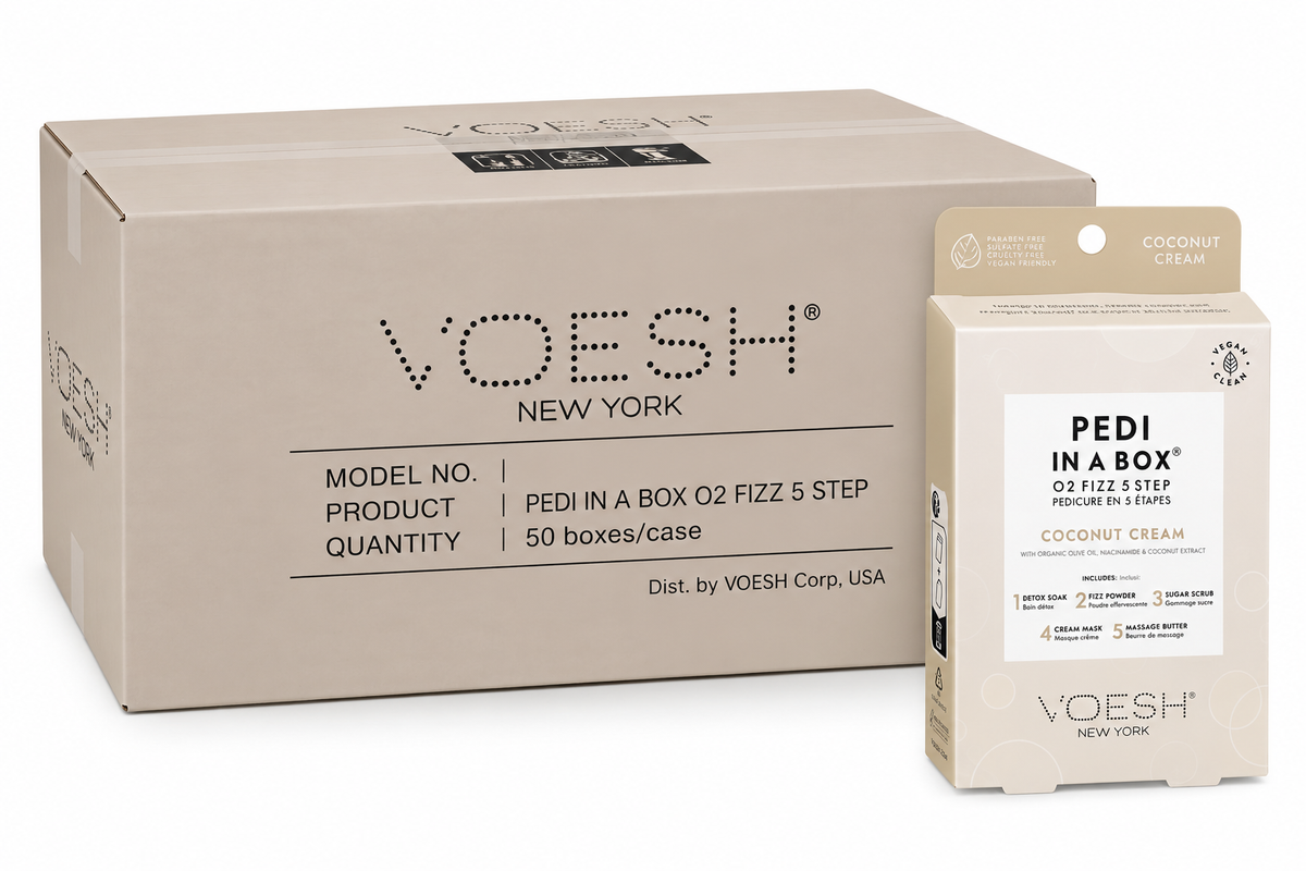 Voesh - Pedi in a Box - O2 Fizz 5 Steps