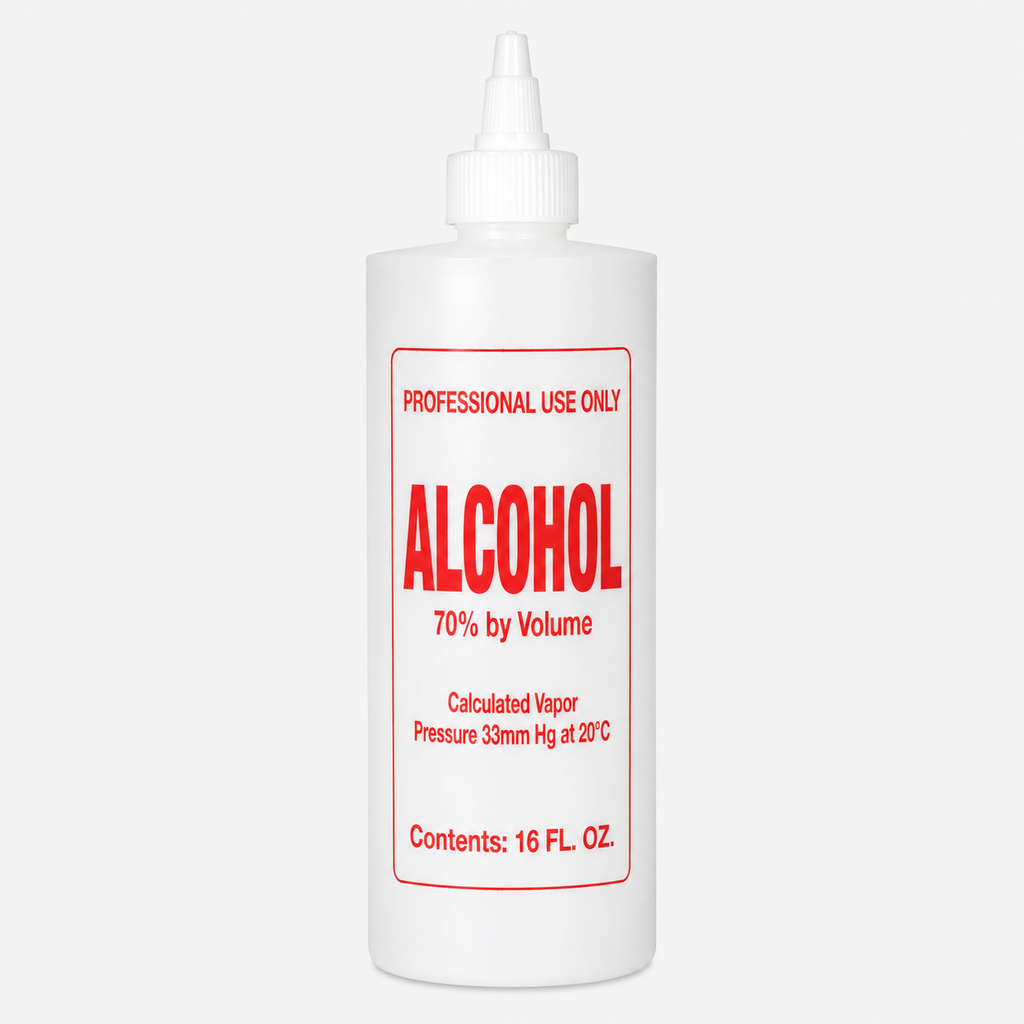 Acetone, Alcohol, Liquid, Cuticle Oil, Callus Remover, Thinner Empty Bottle 8 FL Oz and 16 FL Oz