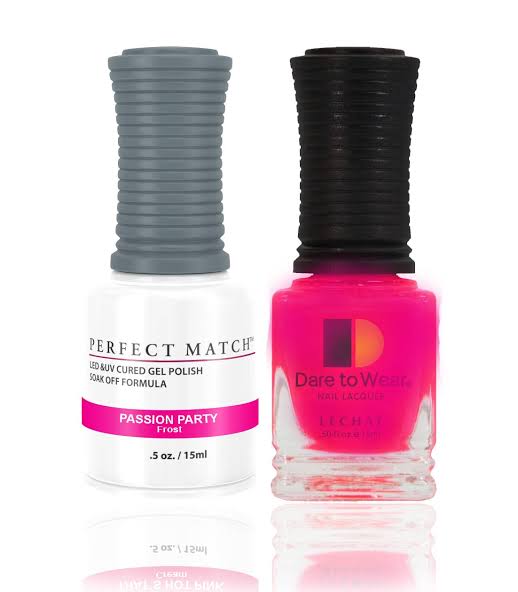 LeChat Perfect Match Gel Polish & Nail Lacquer Duo – Choose Your Shade, 0.5 fl oz (15 mL)