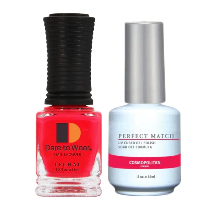 LeChat Perfect Match Gel Polish & Nail Lacquer Duo – Choose Your Shade, 0.5 fl oz (15 mL)
