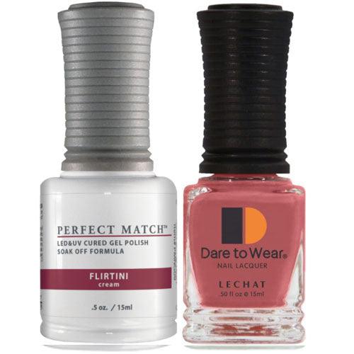LeChat Perfect Match Gel Polish & Nail Lacquer Duo – Choose Your Shade, 0.5 fl oz (15 mL)