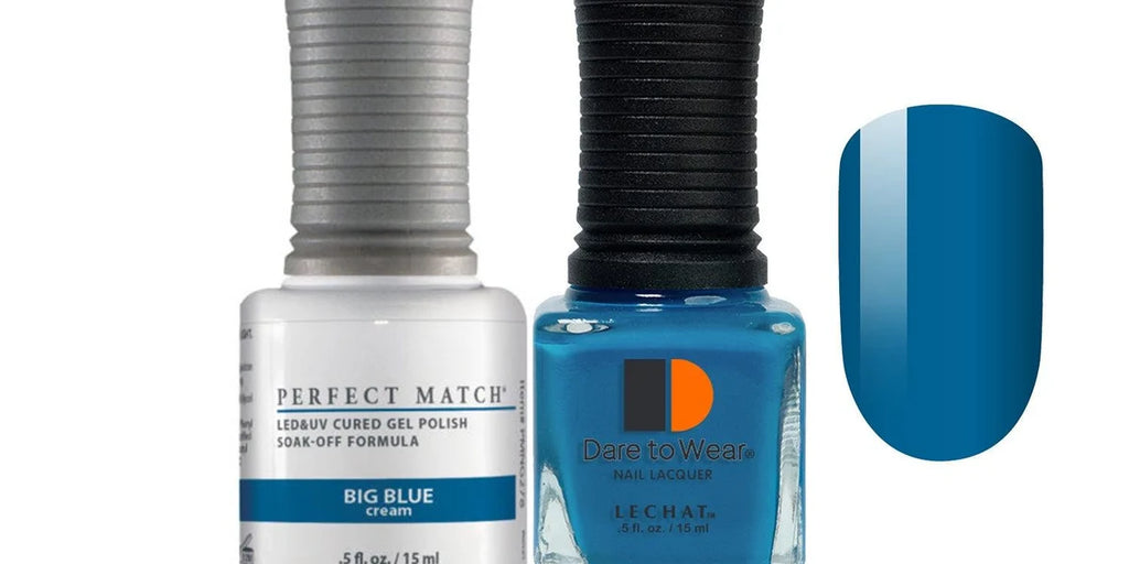 LeChat Perfect Match Gel Polish & Nail Lacquer Duo – Choose Your Shade, 0.5 fl oz (15 mL)