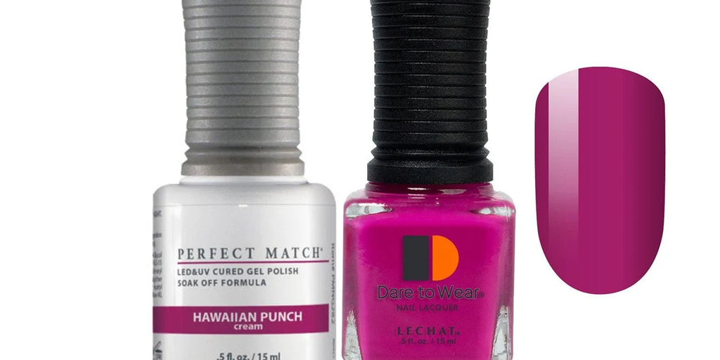 LeChat Perfect Match Gel Polish & Nail Lacquer Duo – Choose Your Shade, 0.5 fl oz (15 mL)