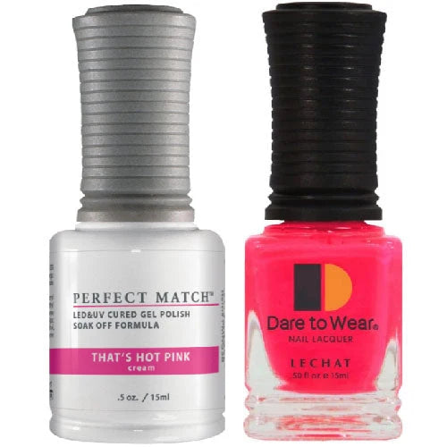LeChat Perfect Match Gel Polish & Nail Lacquer Duo – Choose Your Shade, 0.5 fl oz (15 mL)