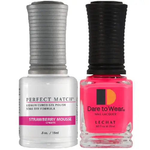 LeChat Perfect Match Gel Polish & Nail Lacquer Duo – Choose Your Shade, 0.5 fl oz (15 mL)