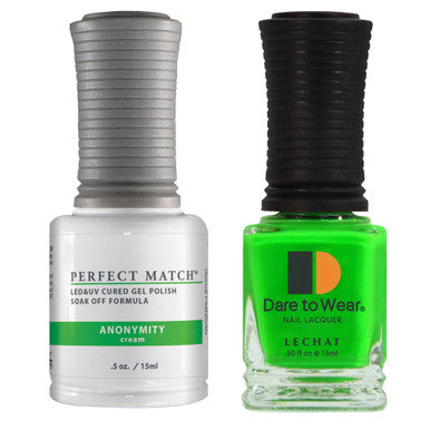 LeChat Perfect Match Gel Polish & Nail Lacquer Duo – Choose Your Shade, 0.5 fl oz (15 mL)