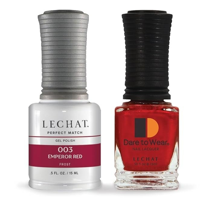 LeChat Perfect Match Gel Polish & Nail Lacquer Duo – Choose Your Shade, 0.5 fl oz (15 mL)