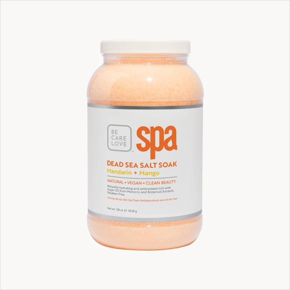 BCL SPA Dead Sea Salt Soak – Professional Spa & Pedicure Treatment 64 oz & 128 oz