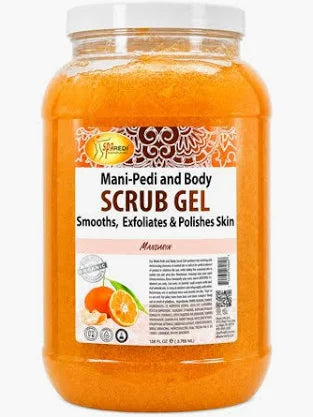 Spa Redi Mani-Pedi & Body Scrub Gel – 1 Gallon & 5 Gallon – Choose Your Fragrance & Size