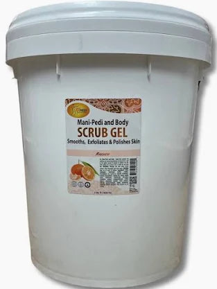 Spa Redi Mani-Pedi & Body Scrub Gel – 1 Gallon & 5 Gallon – Choose Your Fragrance & Size