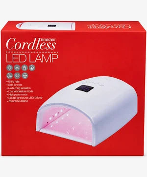 Cordless Rechargeable UV-LED Lamp 48W V2 - White