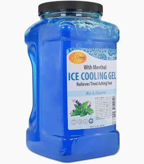 SPA REDI Pedicure Massage Cooling Gel, Fast-Absorbing, 1 Gallon